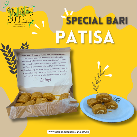 Bari Patisa by golden bites Pakistan